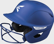 Easton Ghost Large/Xlarge Matte Batting Helmet With Softball Mask - Large/Extra Large - Royal