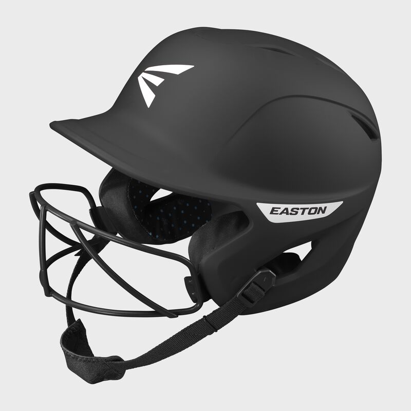 Easton Ghost Medium/Large Matte Batting Helmet With Softball Mask - Black