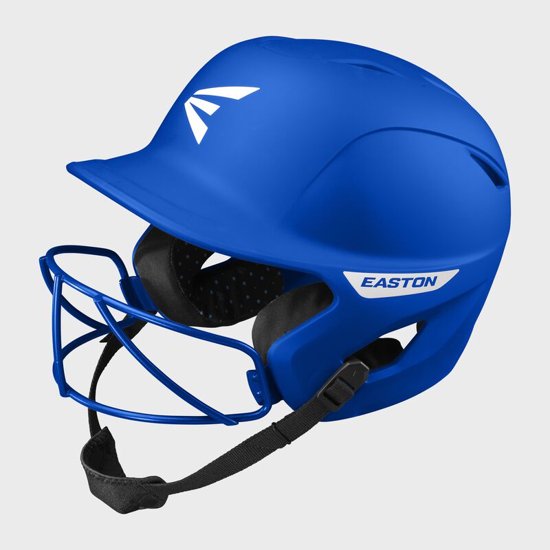 Easton Ghost Large/Xlarge Matte Batting Helmet With Softball Mask - Large/Extra Large - Royal