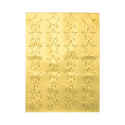 Sticker Forms - Gold Foil Stars - 20 sheets