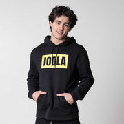 Unisex Fleece Graphic Crew (Black) - XS