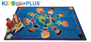Great Commission Children's Rug - 8ft x 12ft - Rectangle - Blue