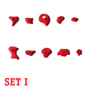Advanced Route Setting Hand Holds - Yellow - Set I, J, K, L