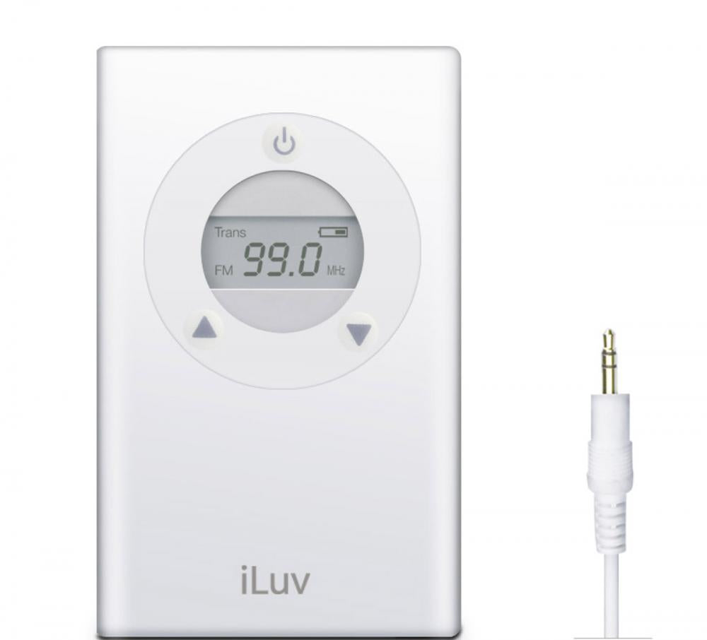 iLuv i701 Digital FM Radio Transmitter, White
