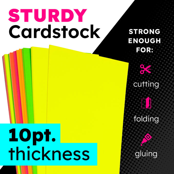Cards 4"x11" pack of 50 PINK