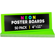 Cards 4"x11" pack of 50 GREEN
