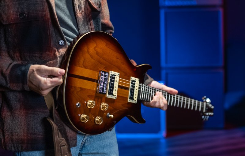 Washburn H10TS Wing Series Hawk Electric Guitar, Tobacco Sunburst
