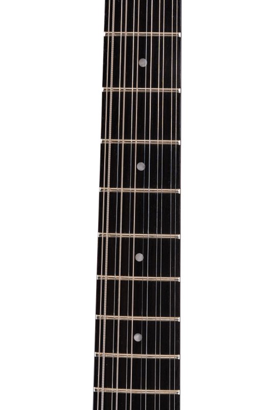 Washburn H12TB Wing Series Hawk 12-String Electric Guitar, Trans Black