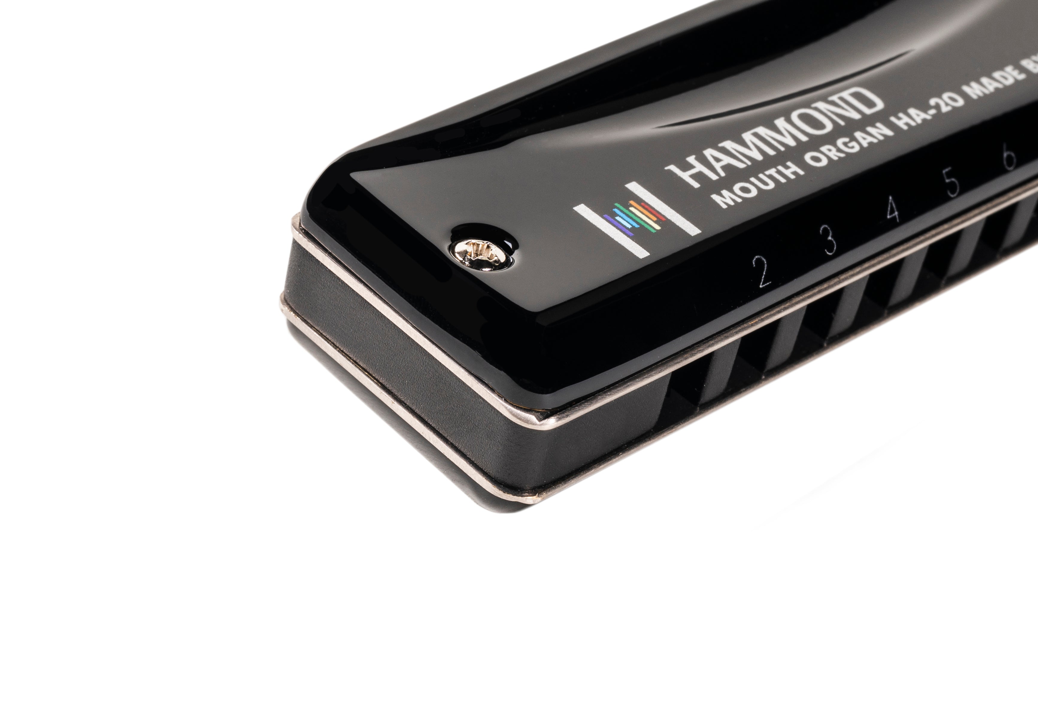 Suzuki HA-20-LF Hammond Promaster Harmonica. Key of Low F