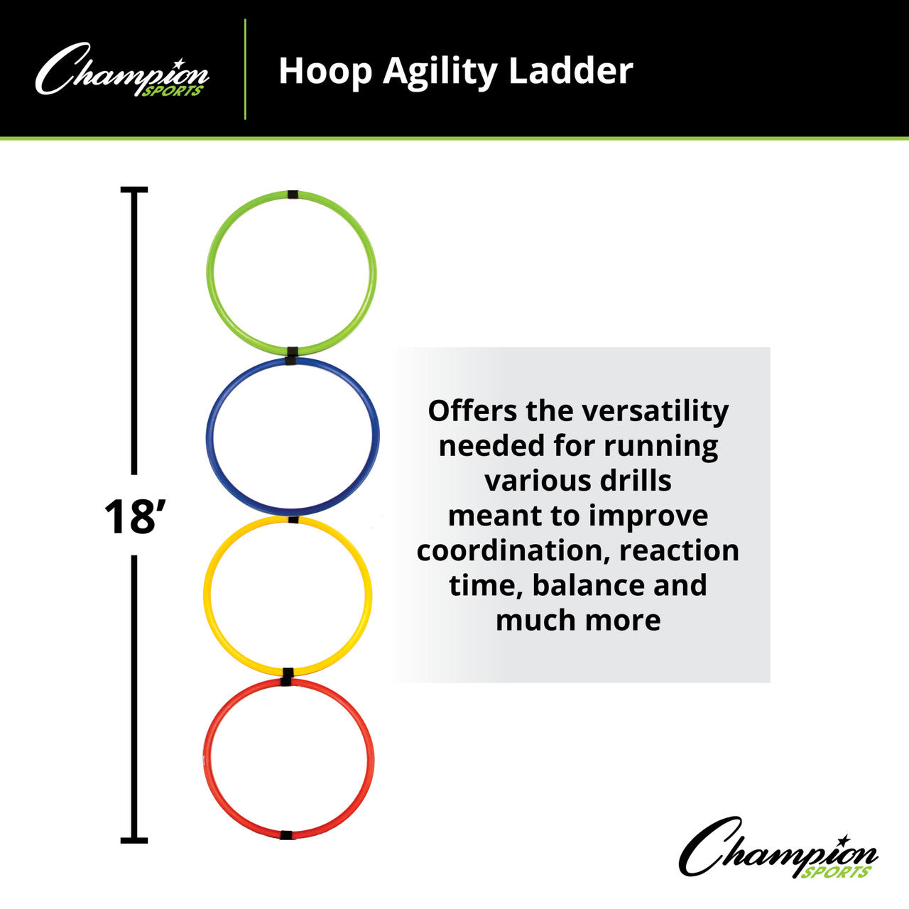 Hoop Agility Ladder