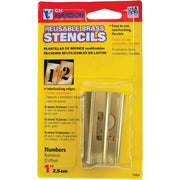 CH Hanson 1 In. Numeral Stencil Set (15 Piece)