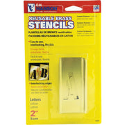 CH Hanson 2 In. Letter Stencil Set (32 Piece)