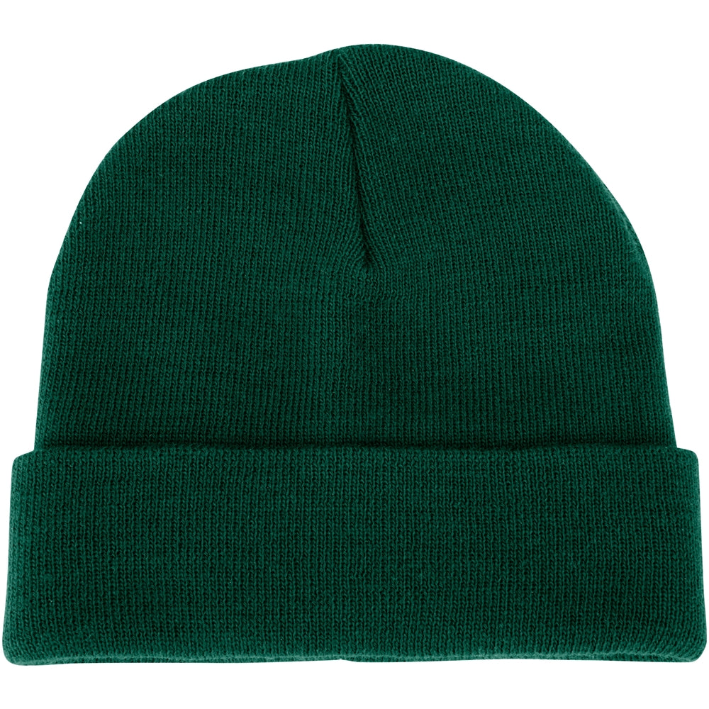 Polar Cuff Beanie - Forest Green, One Size Fits Most