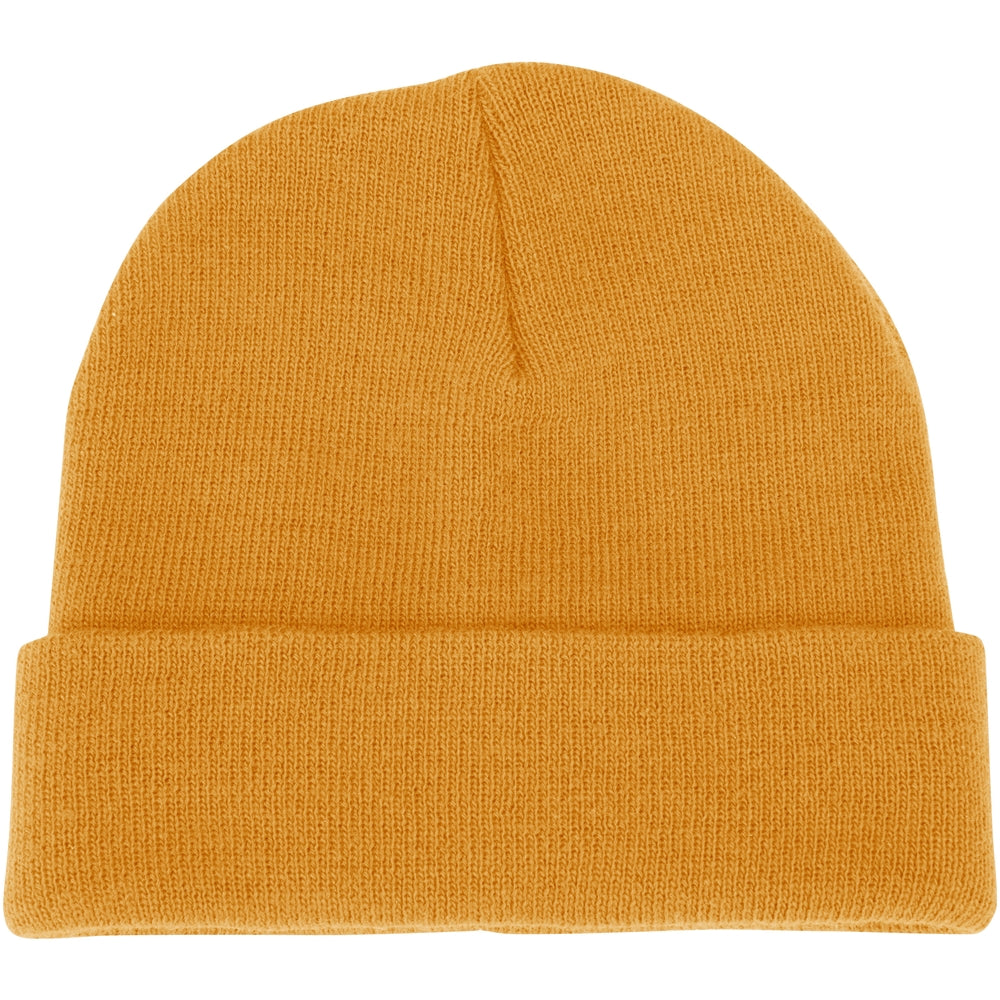 Polar Cuff Beanie - Gold, One Size Fits Most