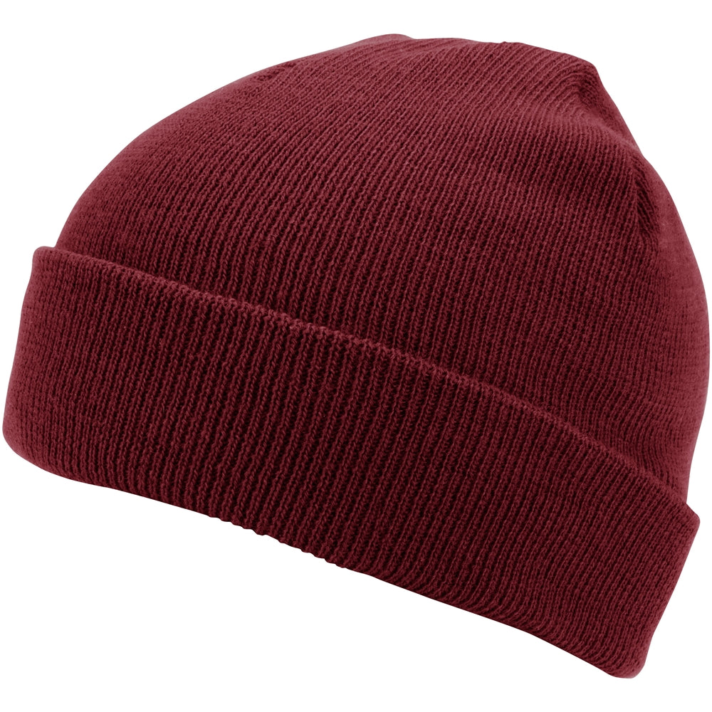 Polar Cuff Beanie - Maroon, One Size Fits Most