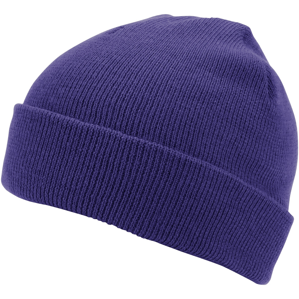 Polar Cuff Beanie - Purple, One Size Fits Most