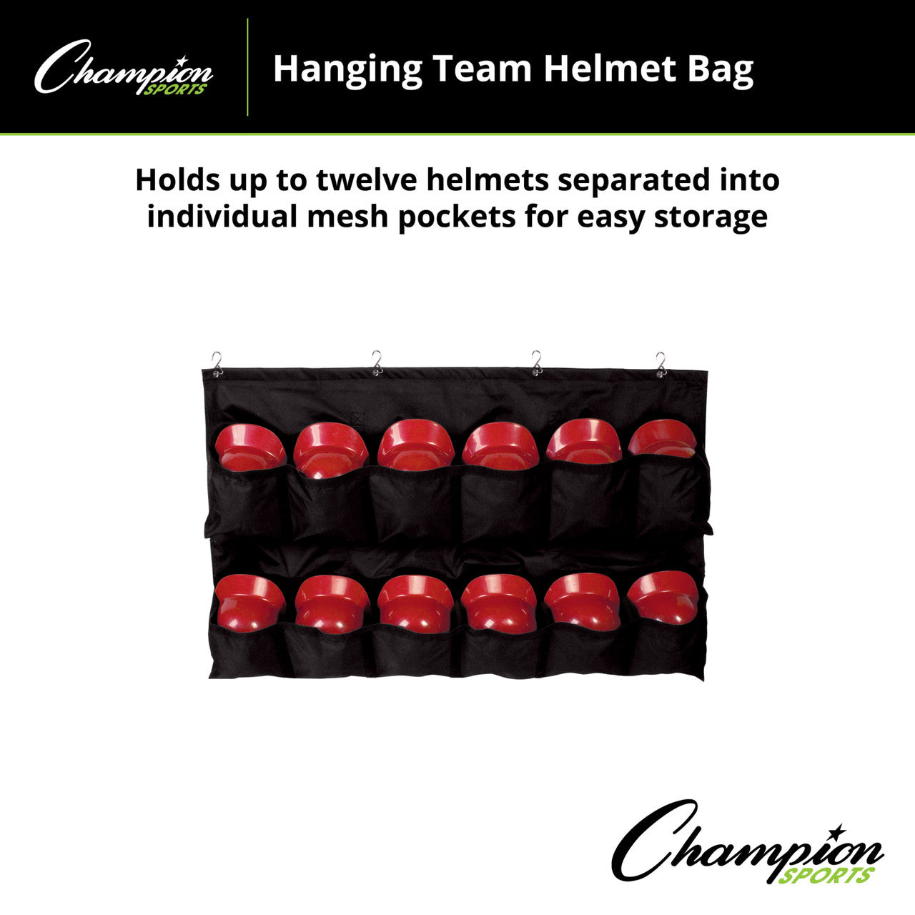 Hanging Team Helmet Bag