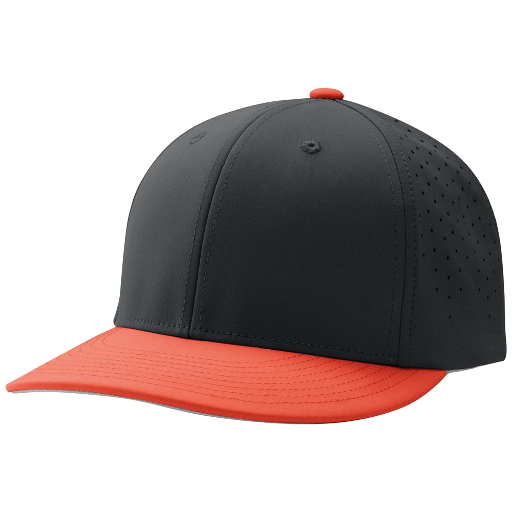 Ultima Cap - B5 Black Black Orange, XXLarge