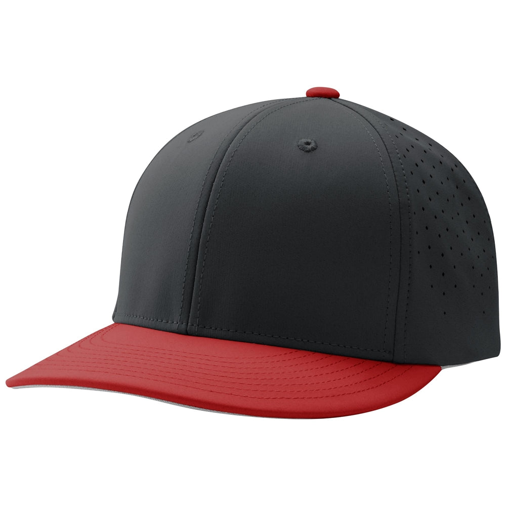 Ultima Cap - B8 Black Black Scarlet, XXLarge