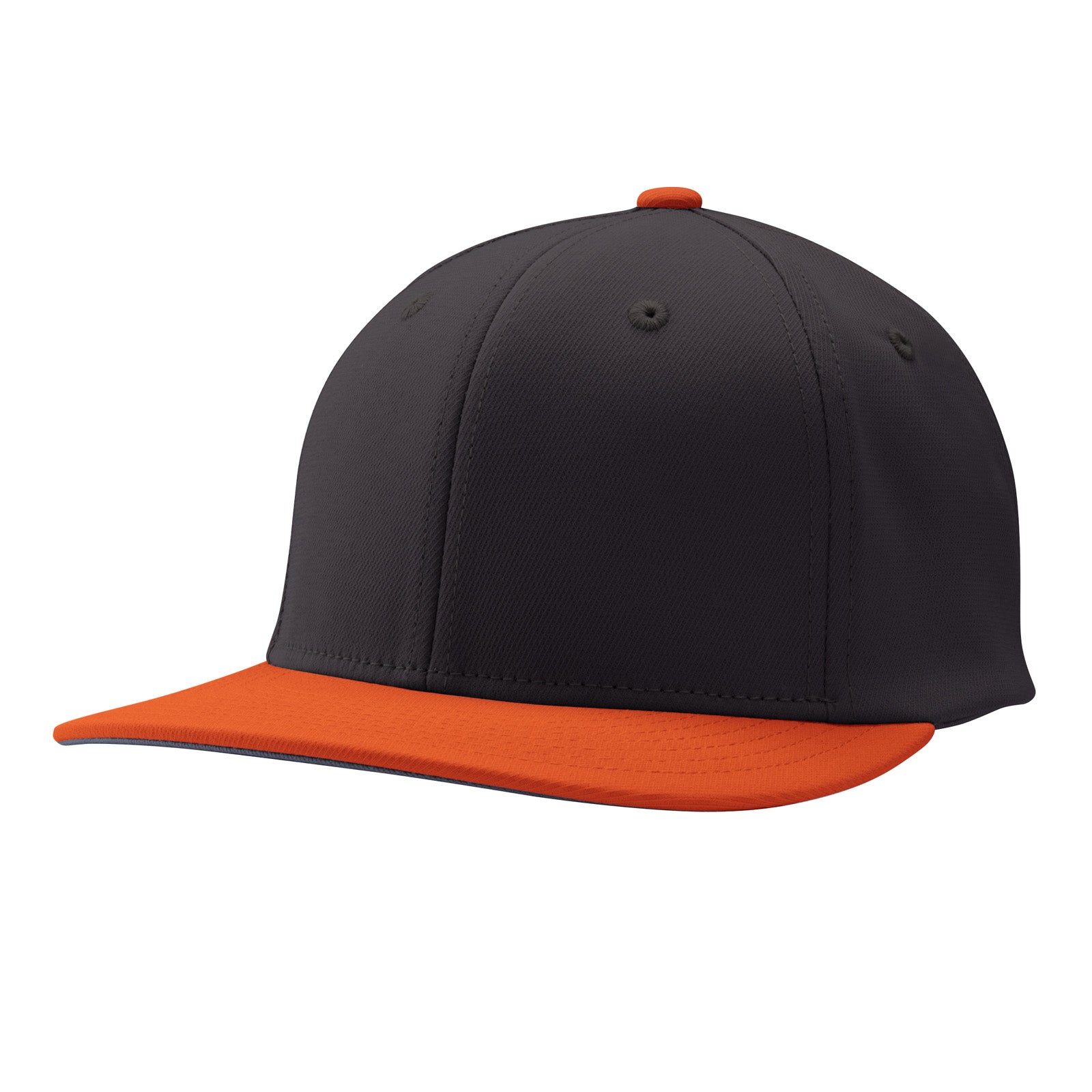 MVP Cap - B5 Black Black Orange, XXLarge