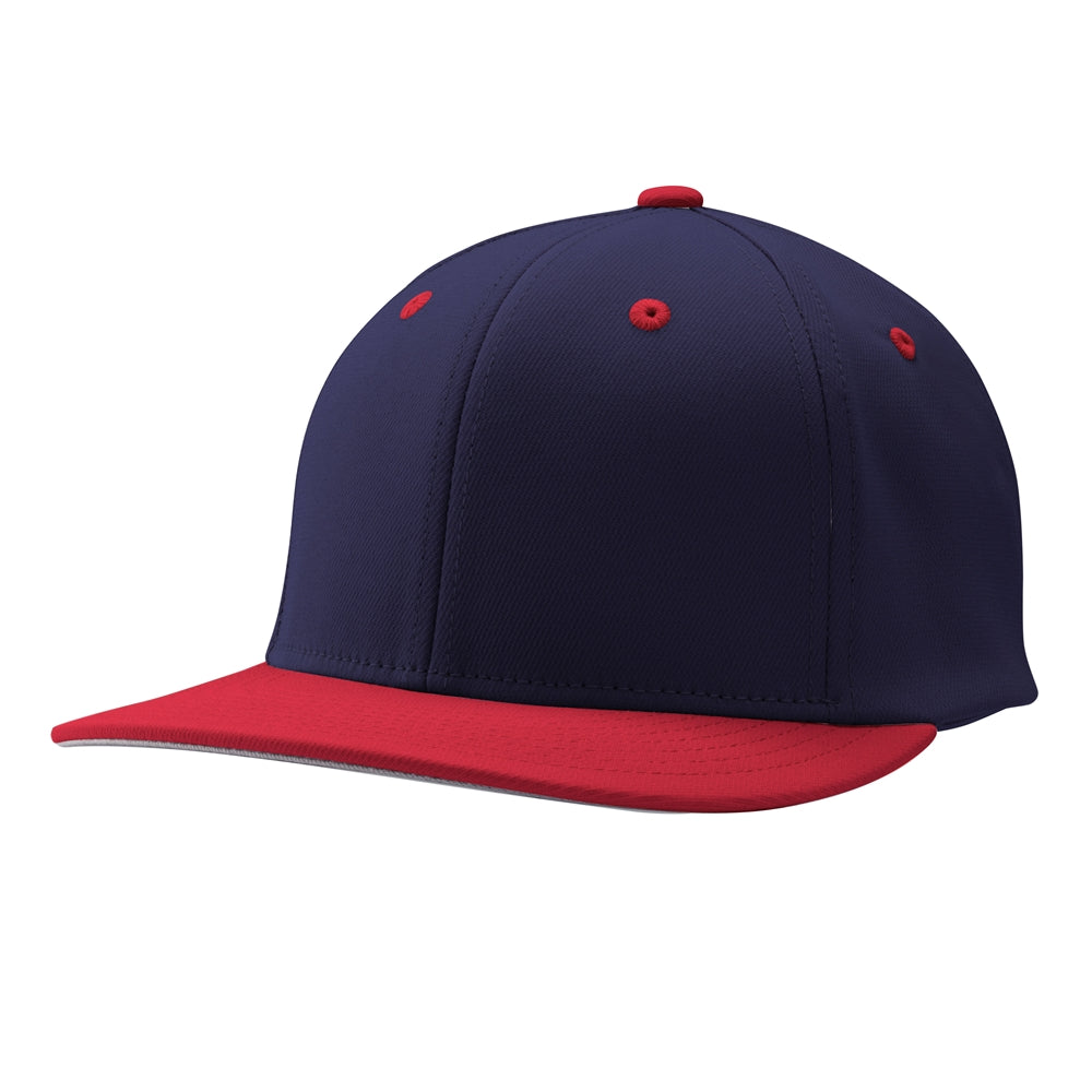 MVP Cap - NY8 Navy Navy Scarlet, XXLarge