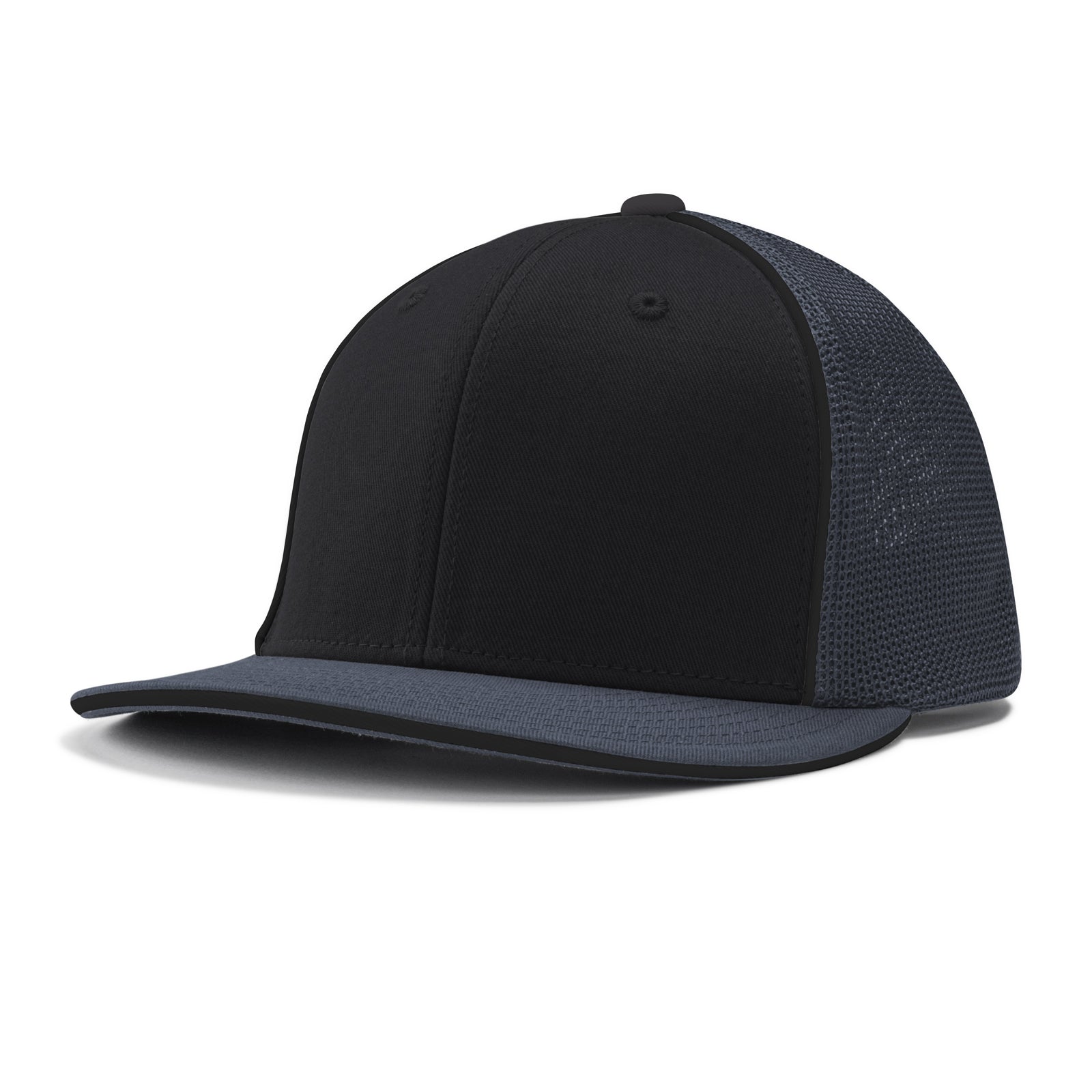 Varsity Cap - B16 Black Graphite Graphite w/ Black Pipe, Large/XLarge
