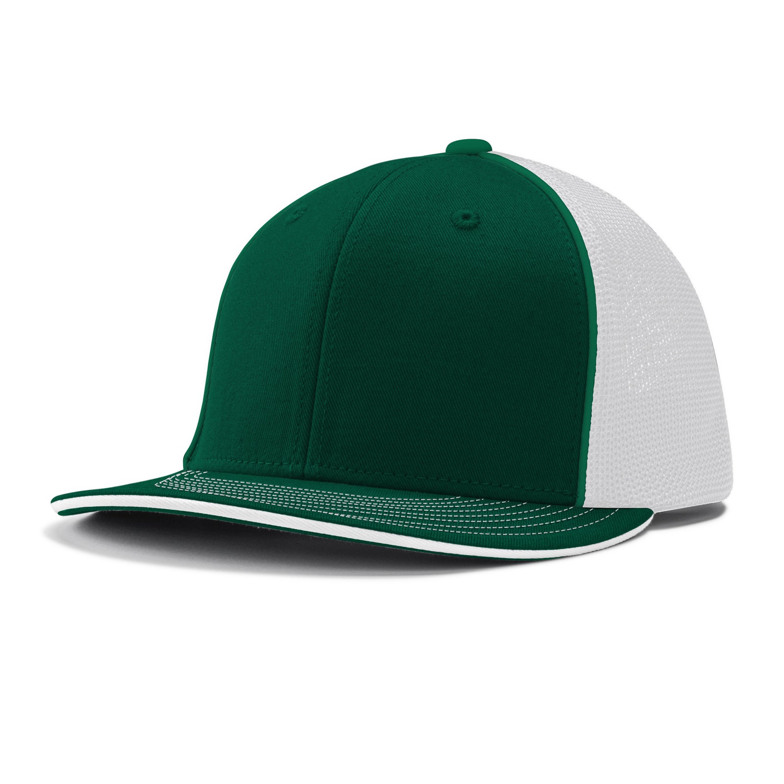 Varsity Cap - FG6 Forest White Forest w/ Forest Pipe, Small/Medium