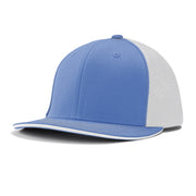 Varsity Cap - LB4 Light Blue White Light Blue w/ Light Blue Pipe, Large/XLarge