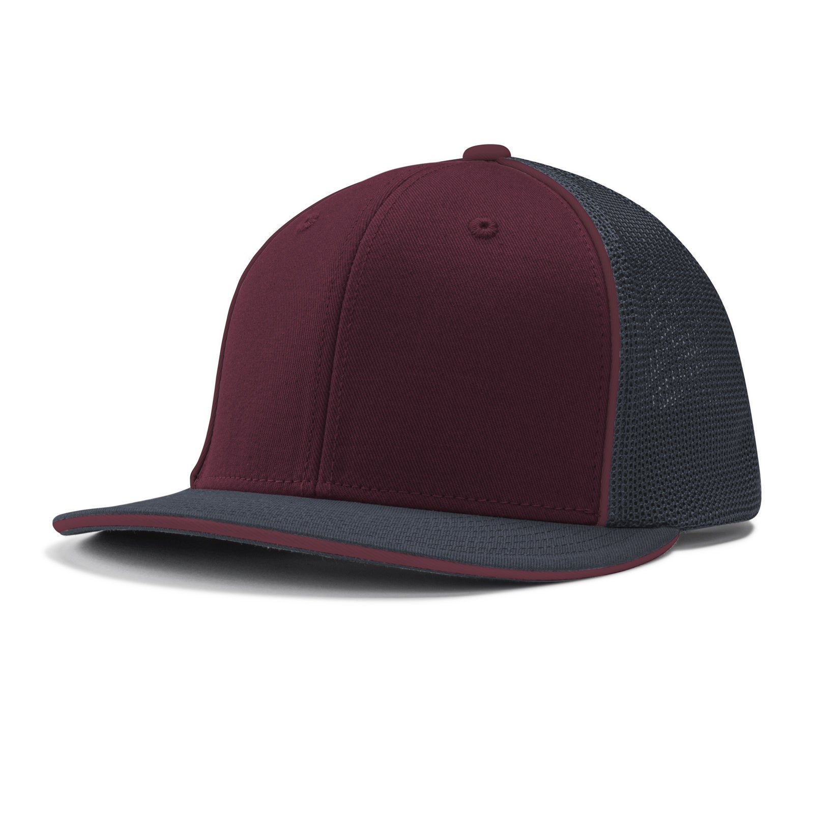 Varsity Cap - MA2 Maroon Graphite Graphite w/ Maroon Pipe, Large/XLarge