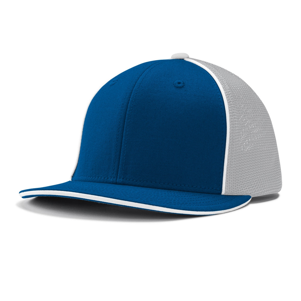 Varsity Cap - RY9 Royal White Royal w/ White Pipe, Large/XLarge