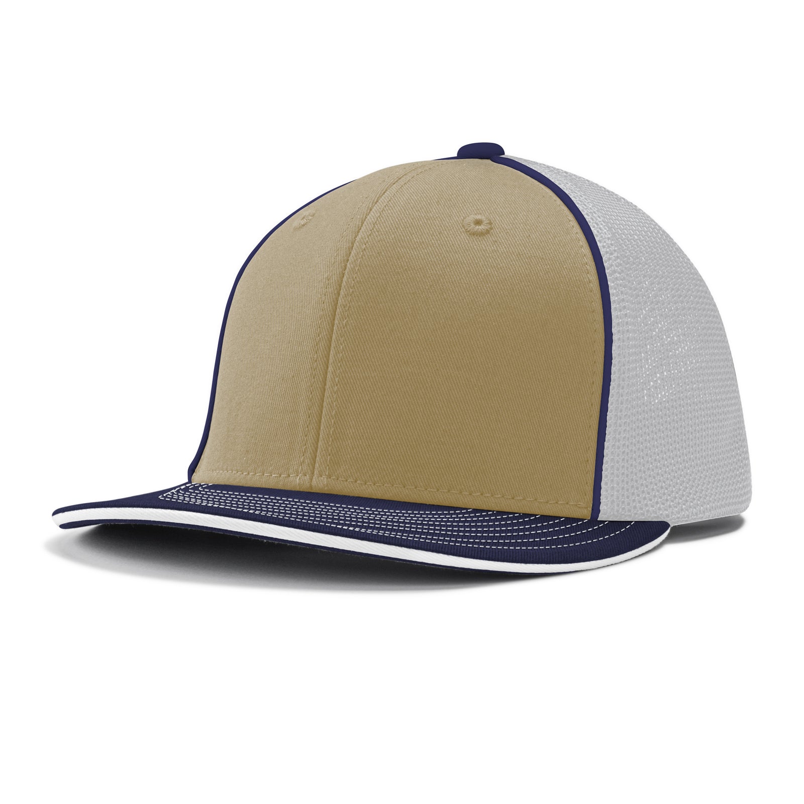 Varisty Cap - VG3 Vegas White Navy w/ Navy Pipe, XXLarge