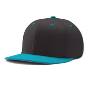 Pennant Snapback - B11 Black Black Teal, Medium/XLarge