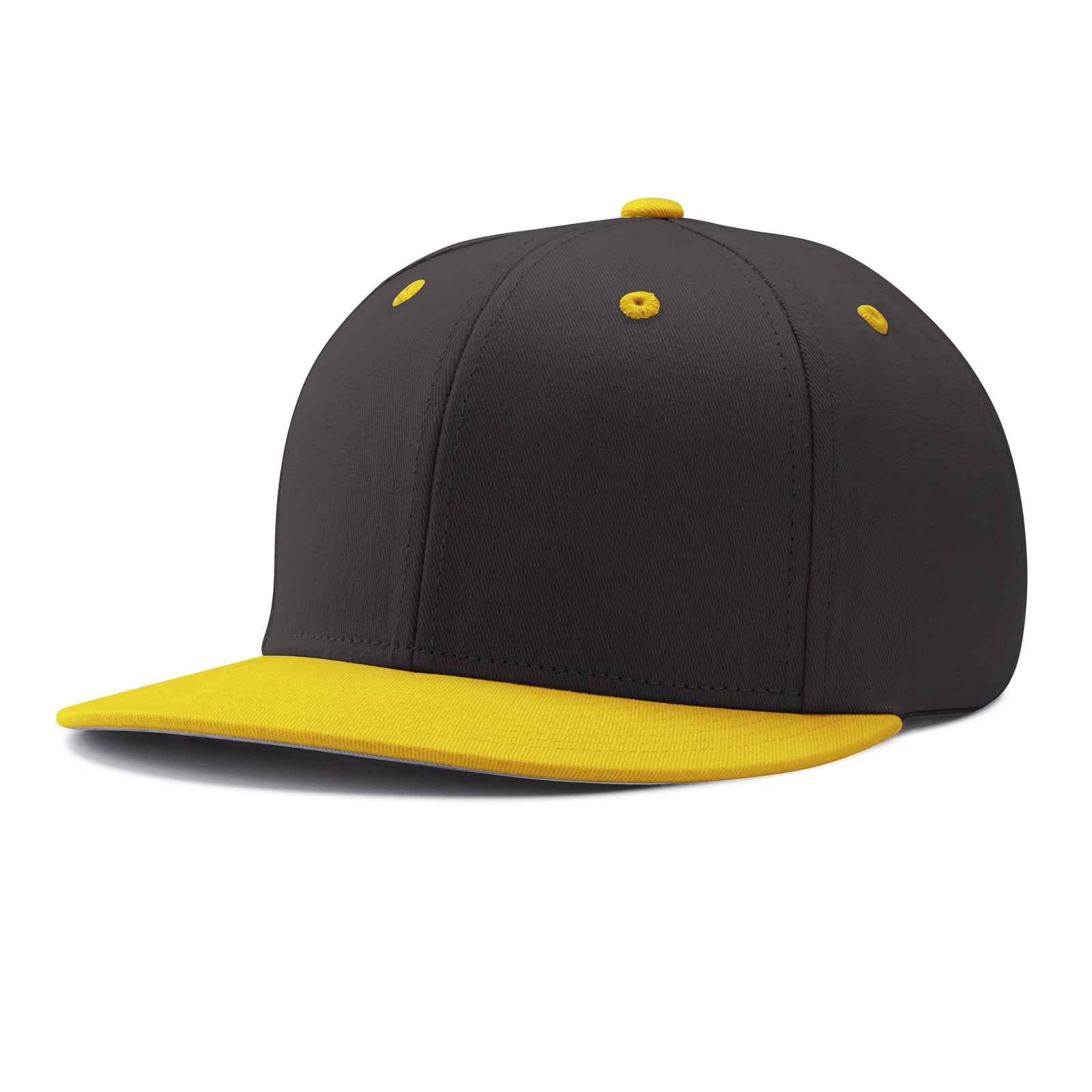 Pennant Snapback - B4 Black Black Gold, Small
