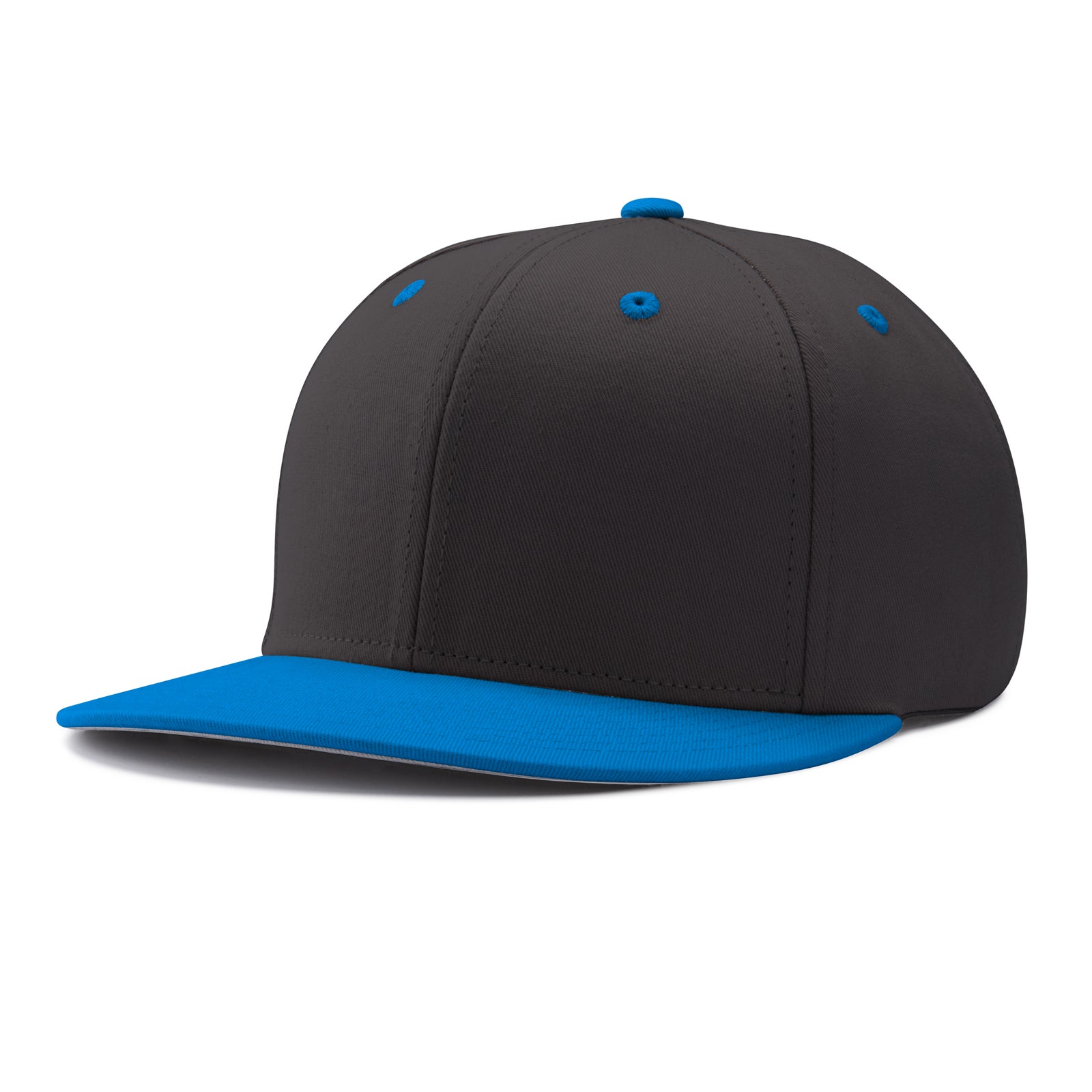 Pennant Snapback - B7 Black Black Royal, Medium/XLarge