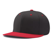 Pennant Snapback - B8 Black Black Scarlet, Medium/XLarge