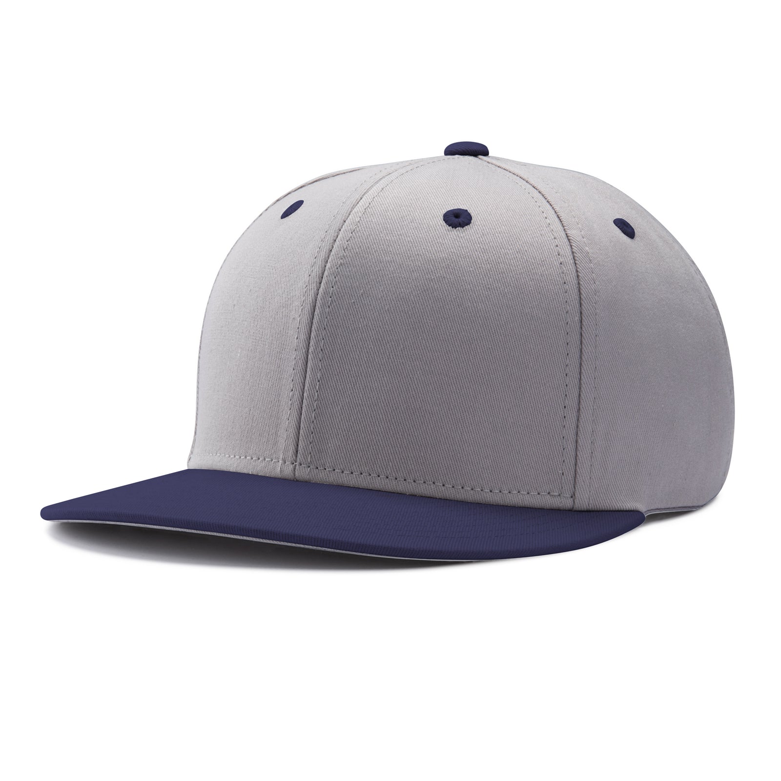 Pennant Snapback - GR4 Grey Grey Navy, Medium/XLarge