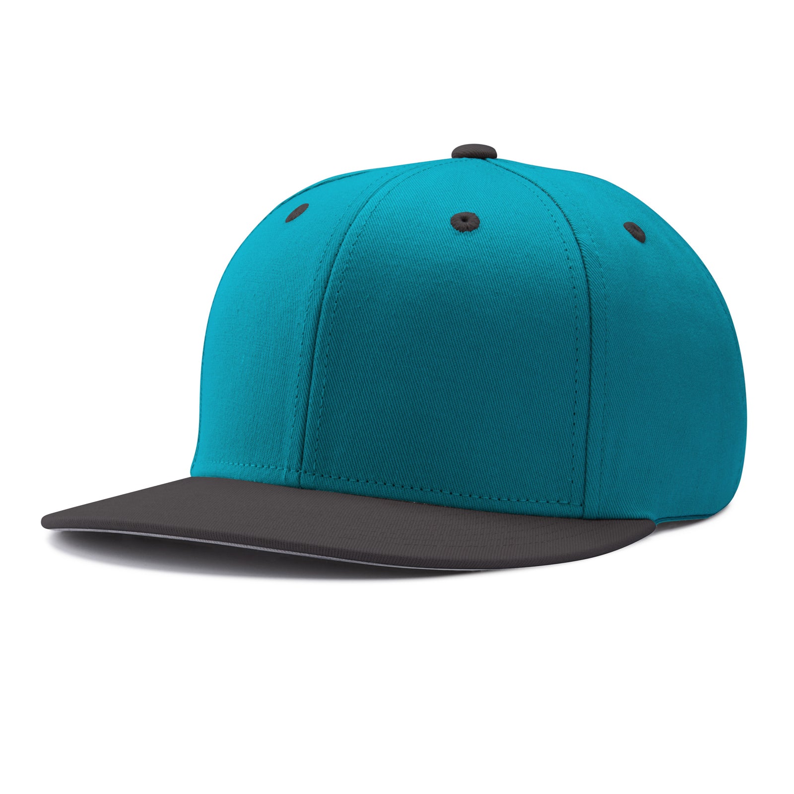 Pennant Snapback - TL2 Teal Teal Black, Small