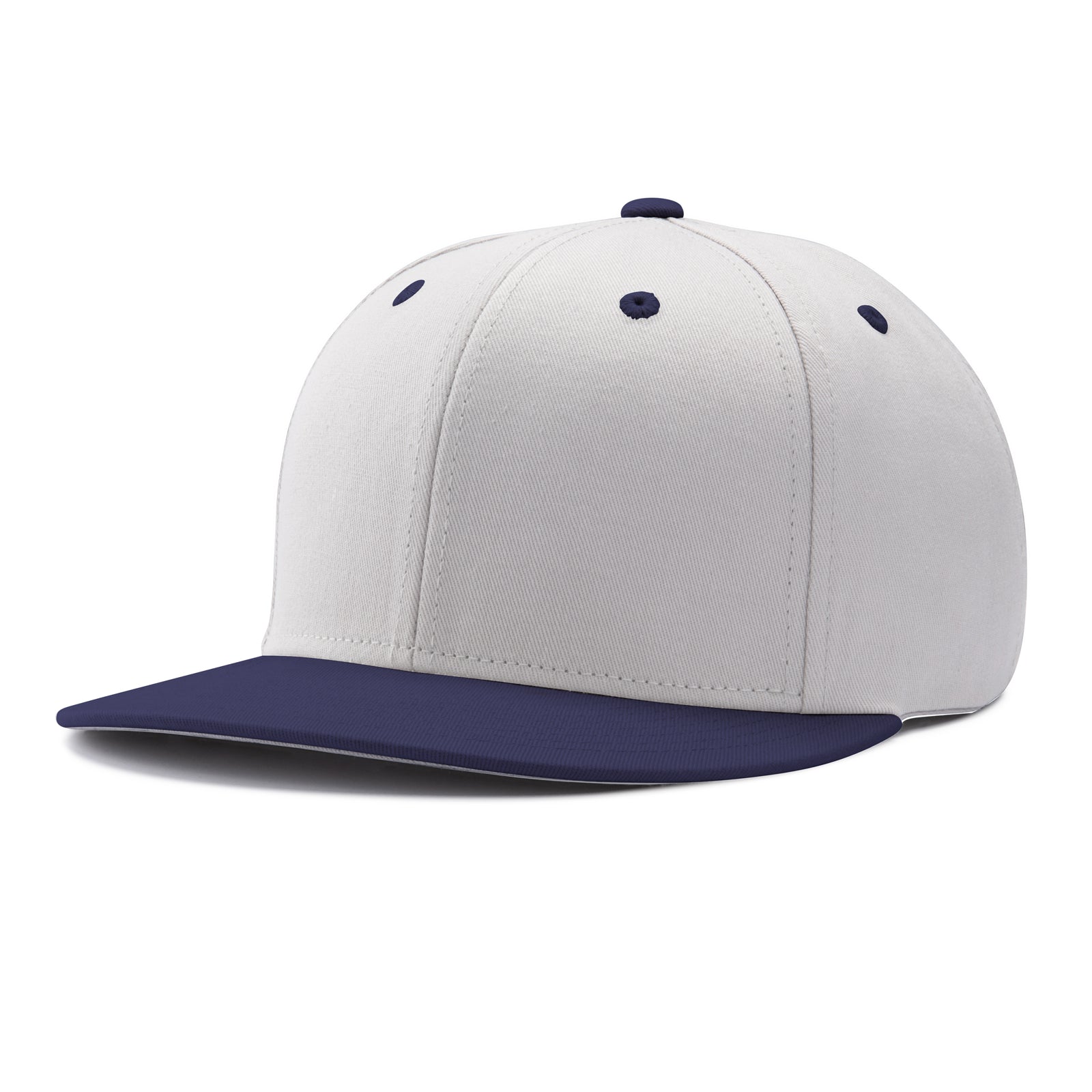 Pennant Snapback - W18 White White Navy, Medium/XLarge