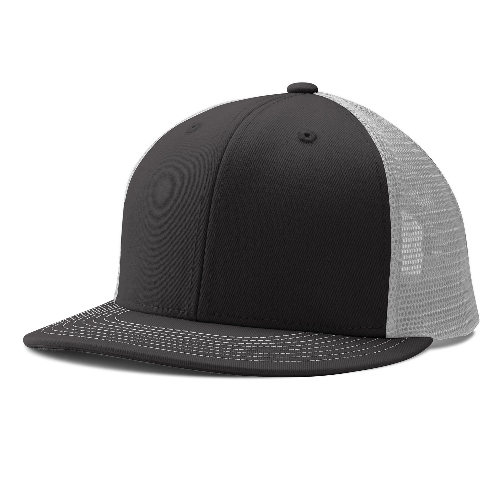 Performance Trucker Snapback - B17 Black White Black
