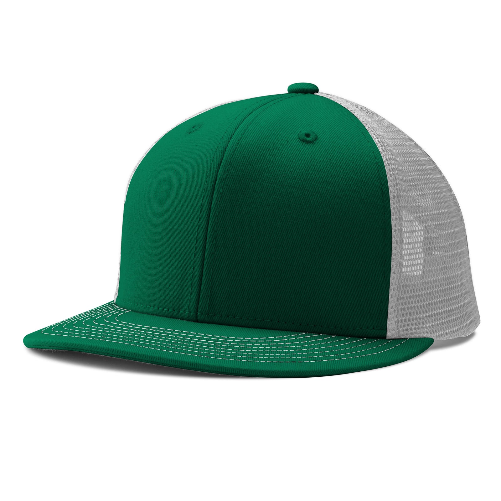 Performance Trucker Snapback - FG5 Forest Green White Forest Green