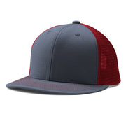 Performance Trucker Snapback - GH13 Graphite Scarlet Graphite