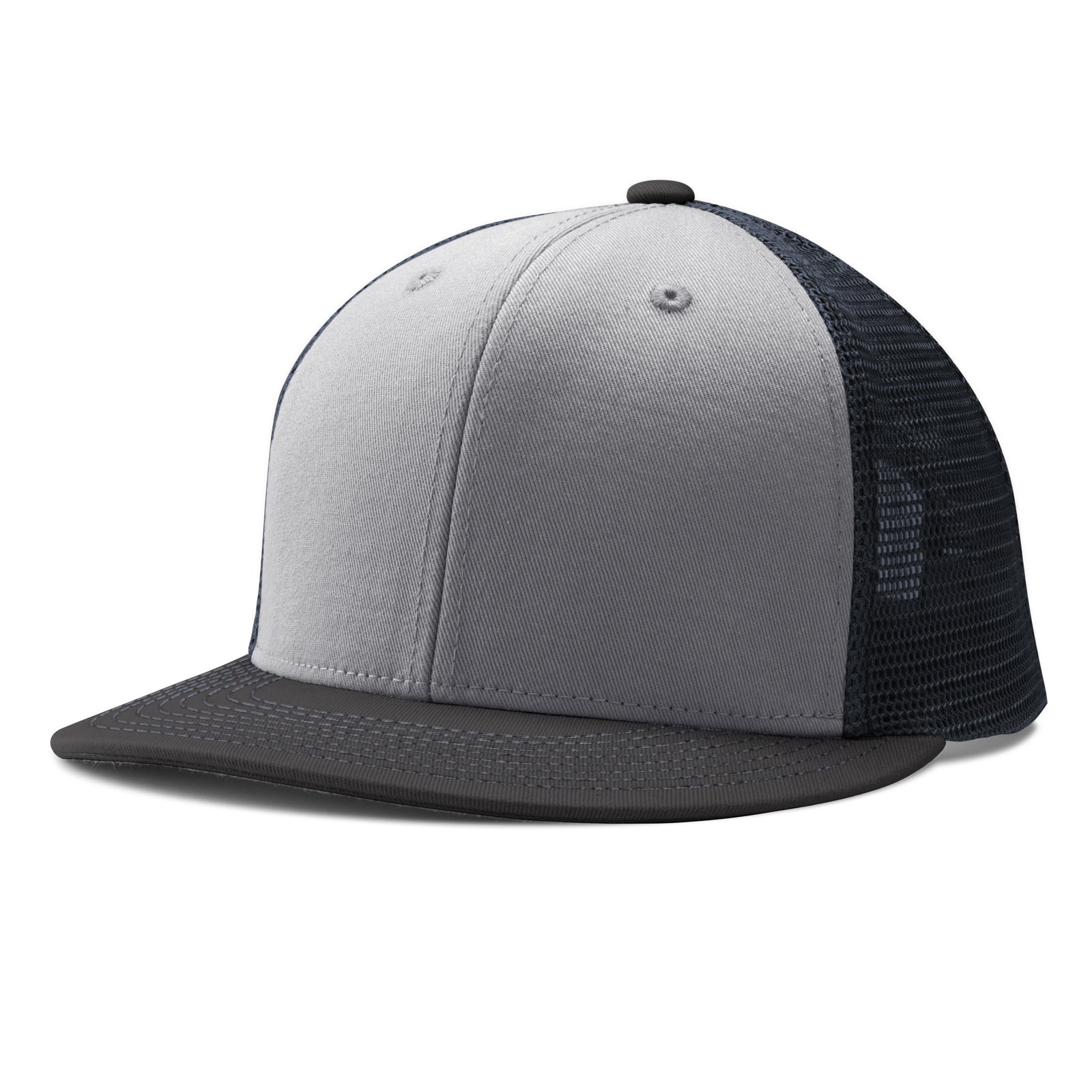 Performance Trucker Snapback - GR2 Grey Graphite Black