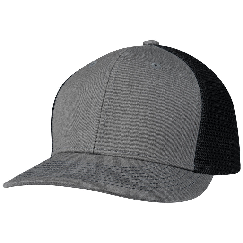 Performance Trucker Snapback - HG2 Heather Black Heather