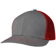 Performance Trucker Snapback - HG6 Heather Scarlet Heather