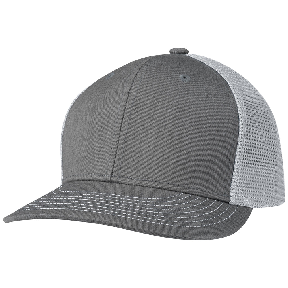 Performance Trucker Snapback - HG7 Heather White Heather