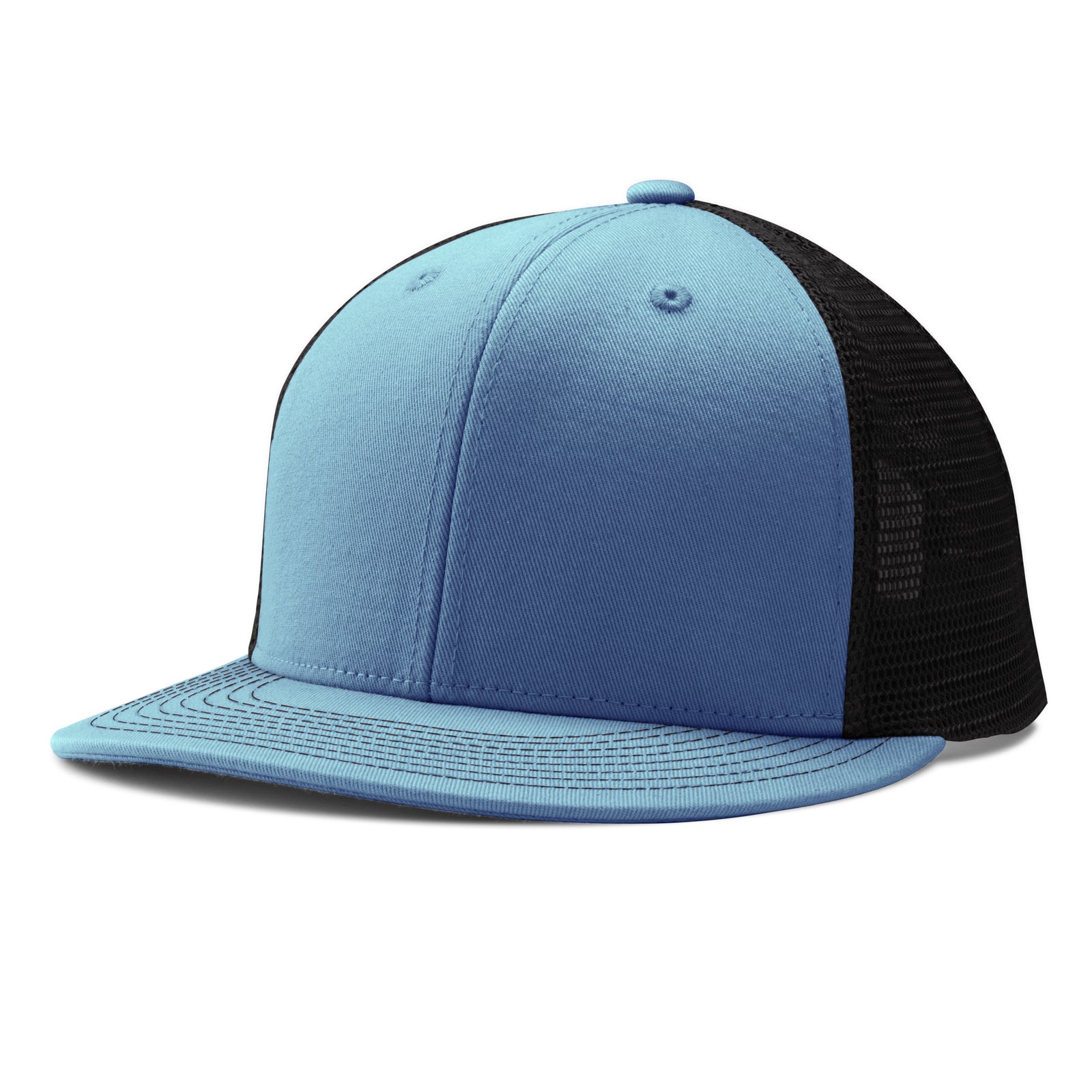 Performance Trucker Snapback - LB2 Light Blue Black Light Blue