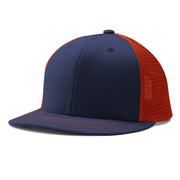 Performance Trucker Snapback - NY10 Navy Orange Navy
