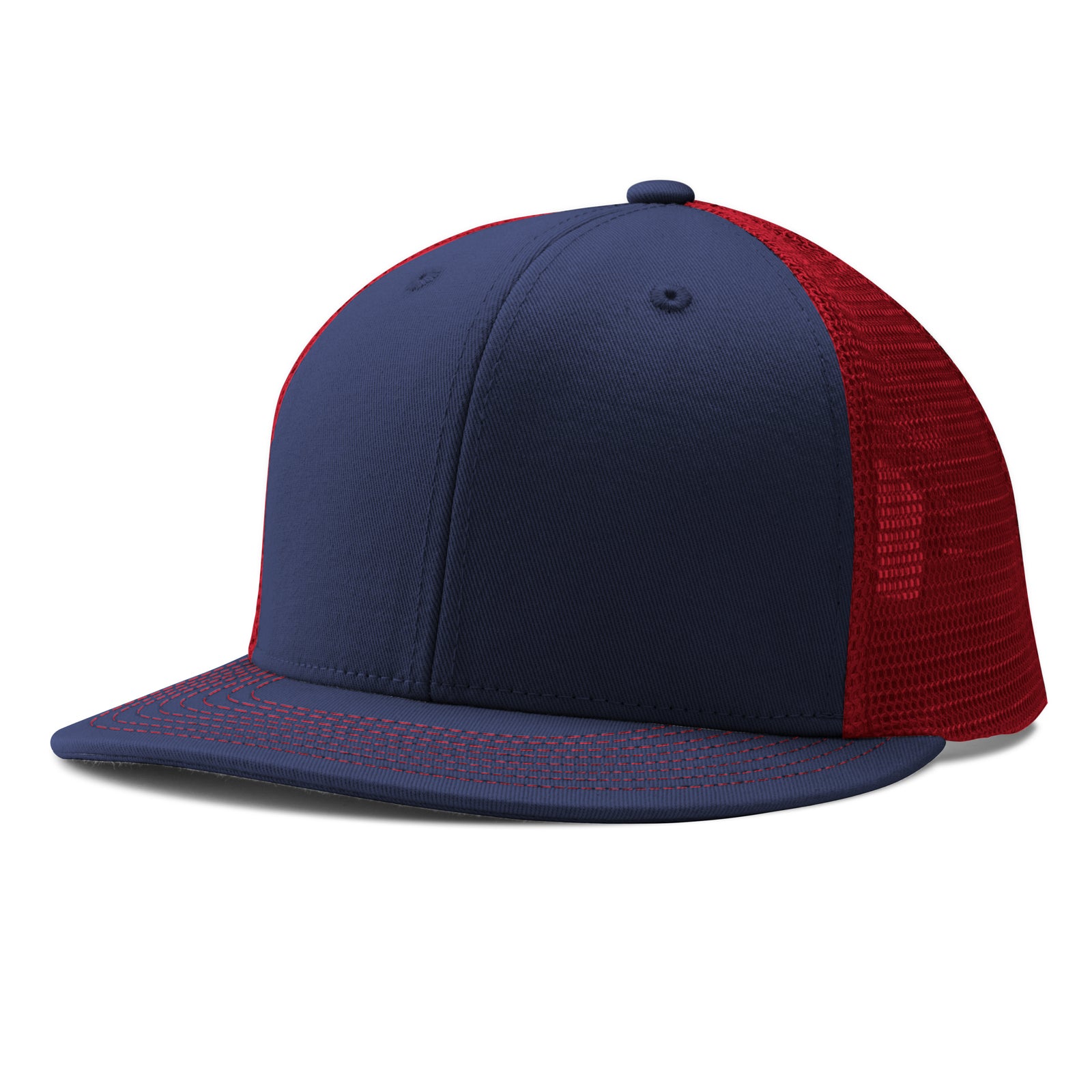 Performance Trucker Snapback - NY11 Navy Scarlet Navy