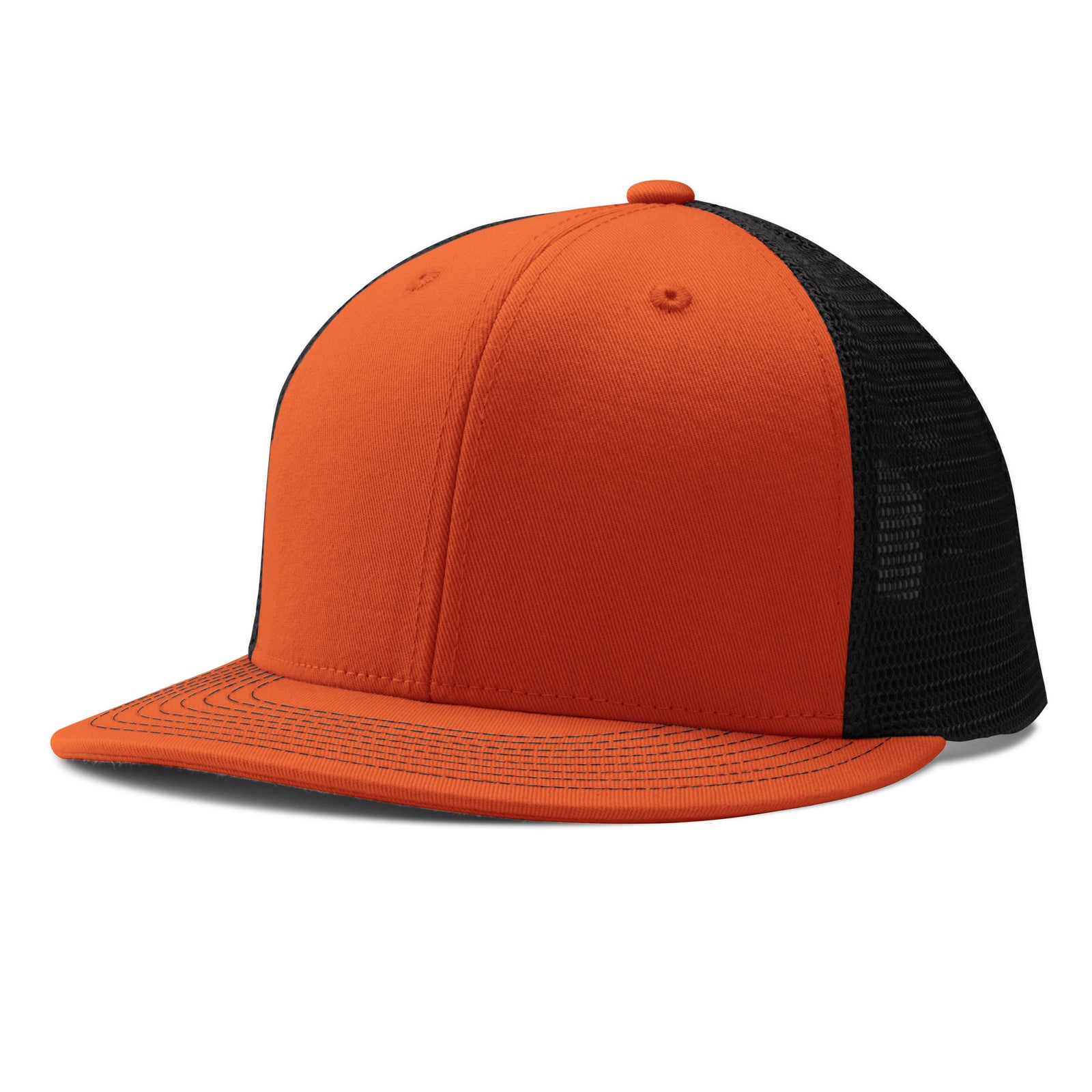 Performance Trucker Snapback - OR2 Orange Black Orange
