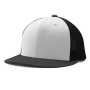 Performance Trucker Snapback - W3 White Black Black